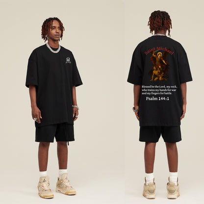 Xristos Pax Oversize-T-Shirt – “Saint Michael”