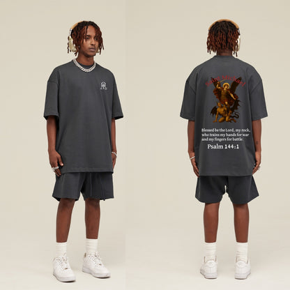 Xristos Pax Oversize-T-Shirt – “Saint Michael”