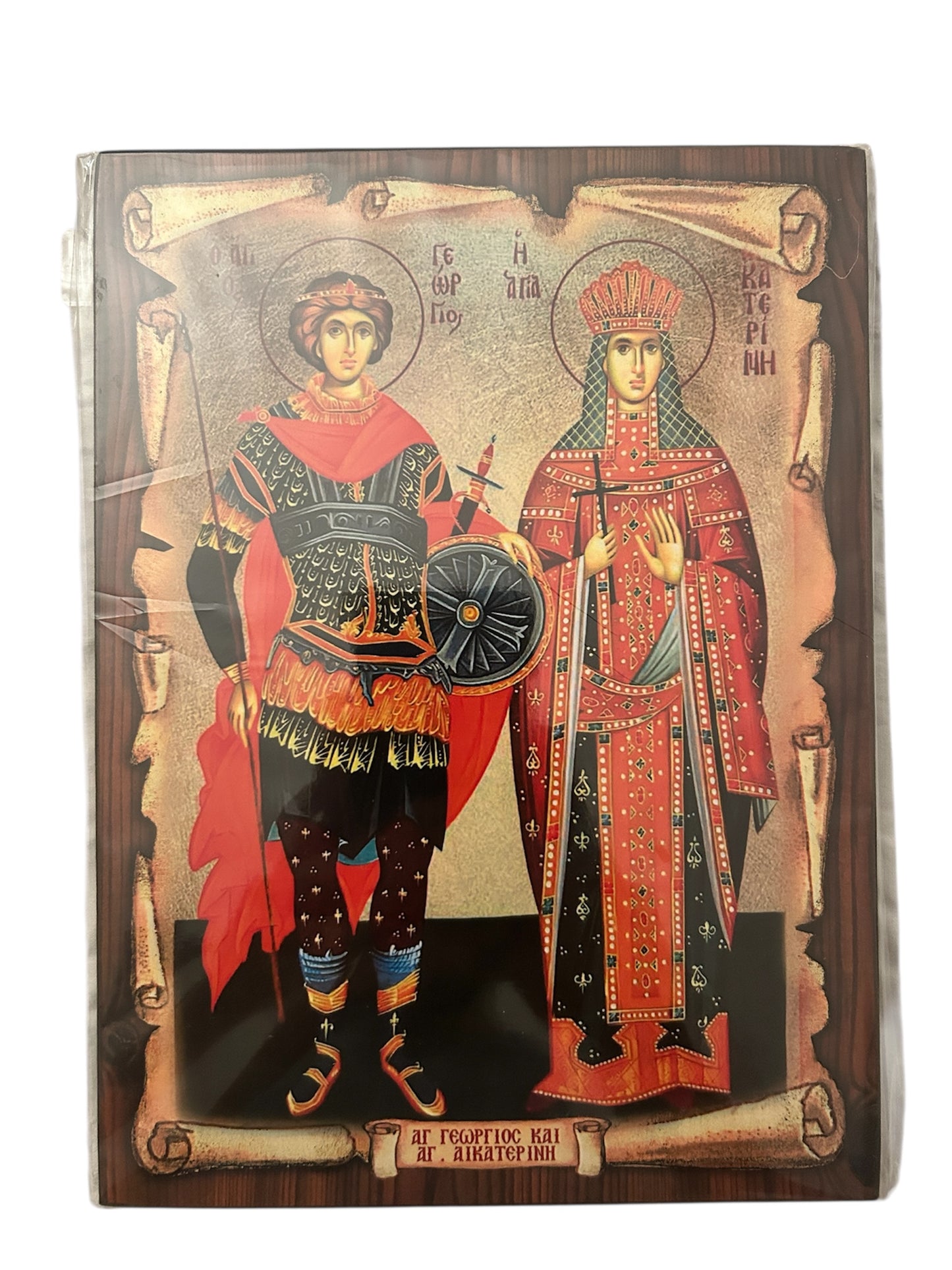 Heilige Katherina und Heiliger Georgios