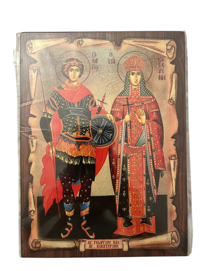 Heilige Katherina und Heiliger Georgios