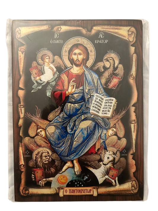 Christus Pantokrator mit den Evangelisten (Tetramorph)