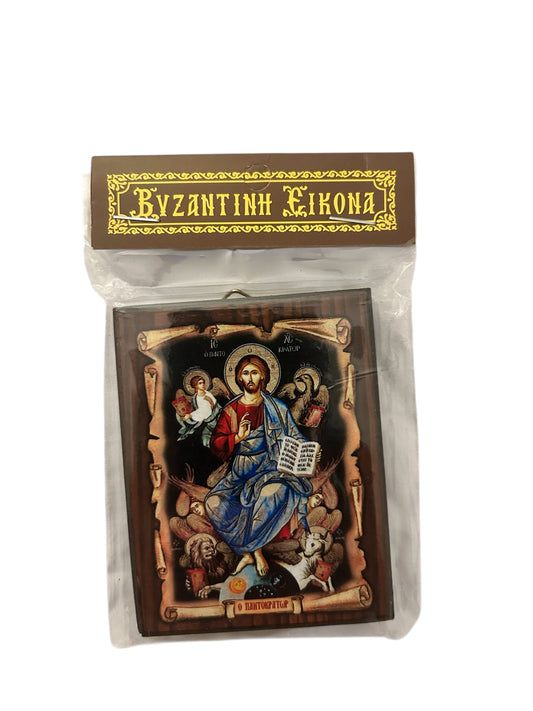 Christus Pantokrator mit den Evangelisten (Tetramorph)